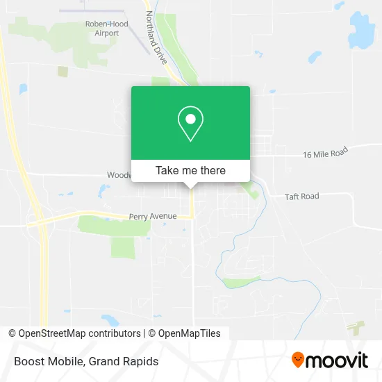 Boost Mobile map