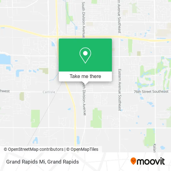 Grand Rapids Mi map