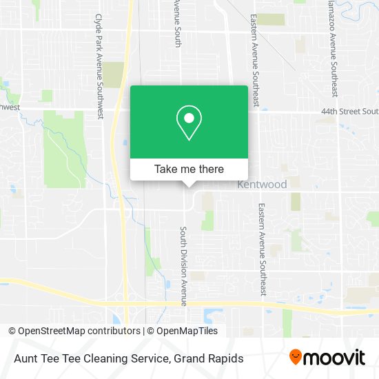 Mapa de Aunt Tee Tee Cleaning Service
