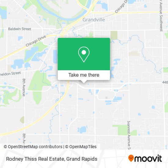 Rodney Thiss Real Estate map