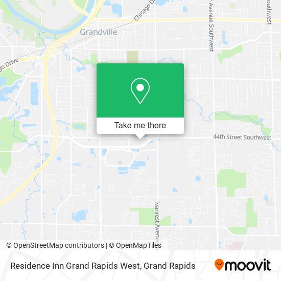 Mapa de Residence Inn Grand Rapids West