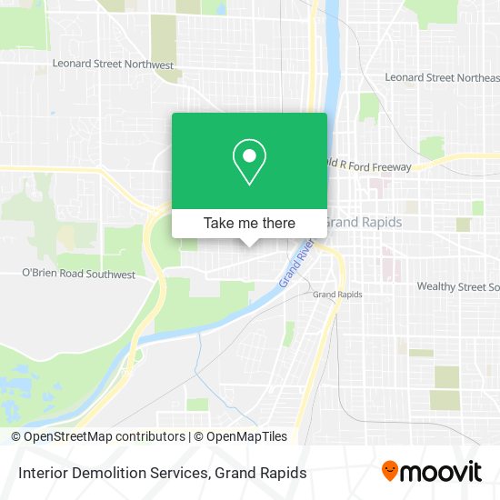 Interior Demolition Services map