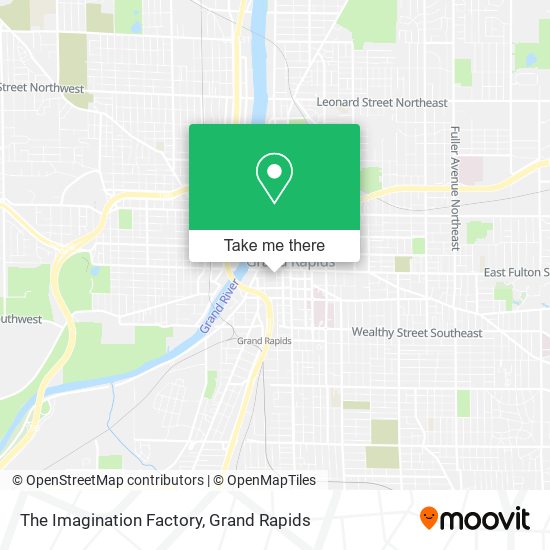 The Imagination Factory map