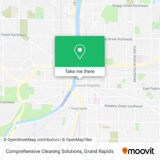 Comprehensive Cleaning Solutions map