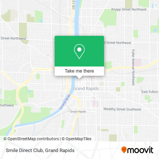 Smile Direct Club map