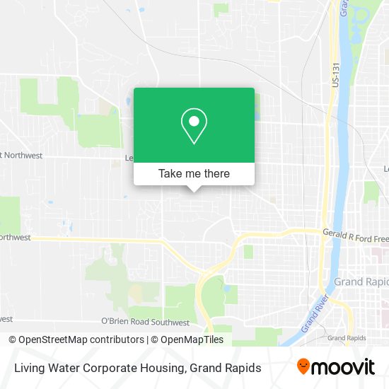 Living Water Corporate Housing map