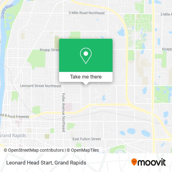 Leonard Head Start map