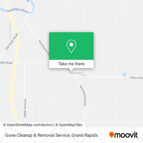 Gone Cleanup & Removal Service map