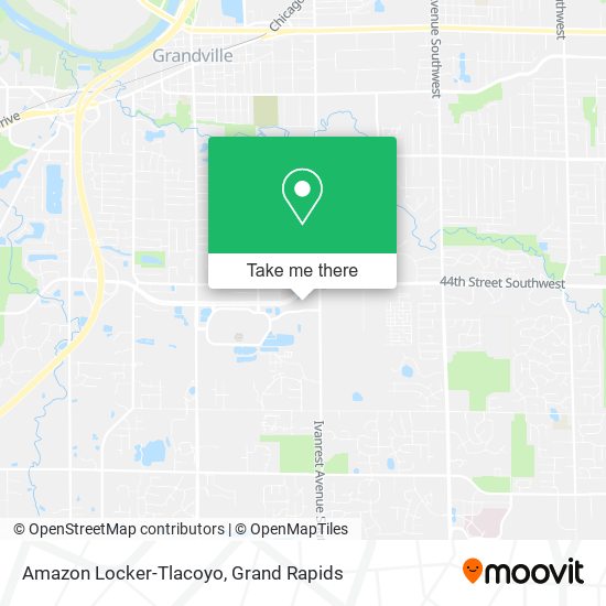 Amazon Locker-Tlacoyo map