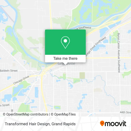 Transformed Hair Design map