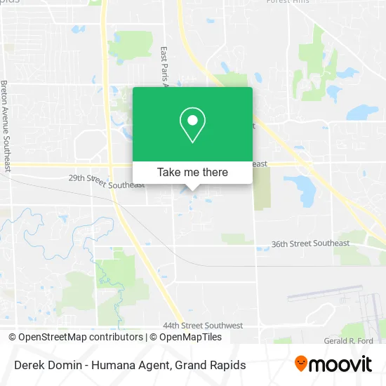 Mapa de Derek Domin - Humana Agent