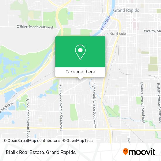 Mapa de Bialik Real Estate