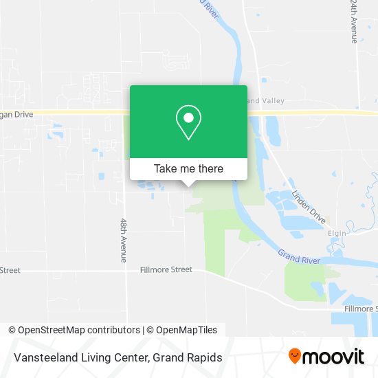 Vansteeland Living Center map