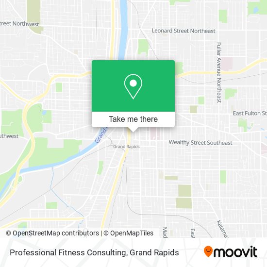 Professional Fitness Consulting map