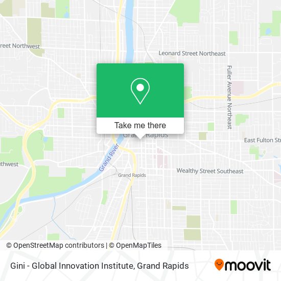 Gini - Global Innovation Institute map