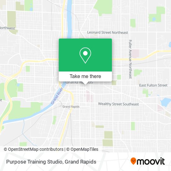 Purpose Training Studio map