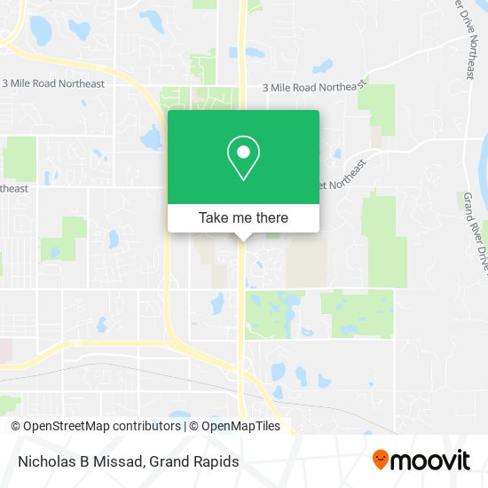 Nicholas B Missad map