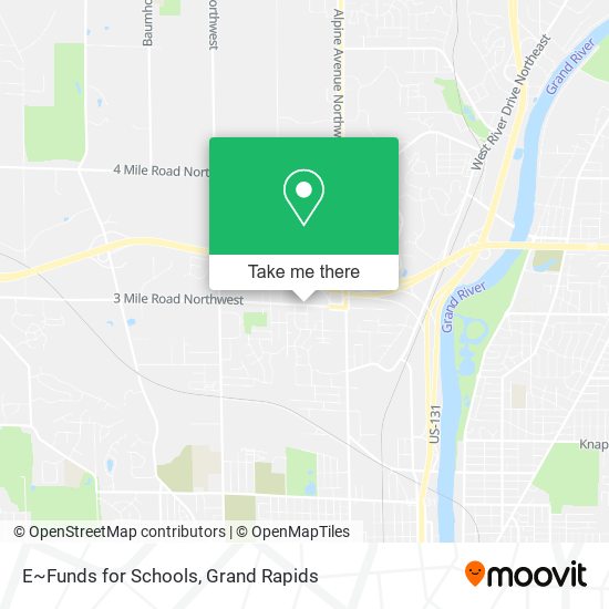 Mapa de E~Funds for Schools