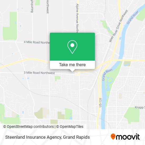 Steenland Insurance Agency map