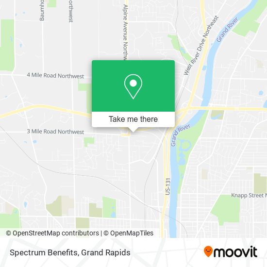 Spectrum Benefits map