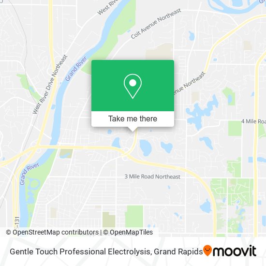 Gentle Touch Professional Electrolysis map