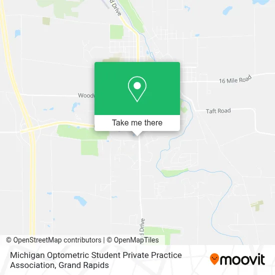 Michigan Optometric Student Private Practice Association map