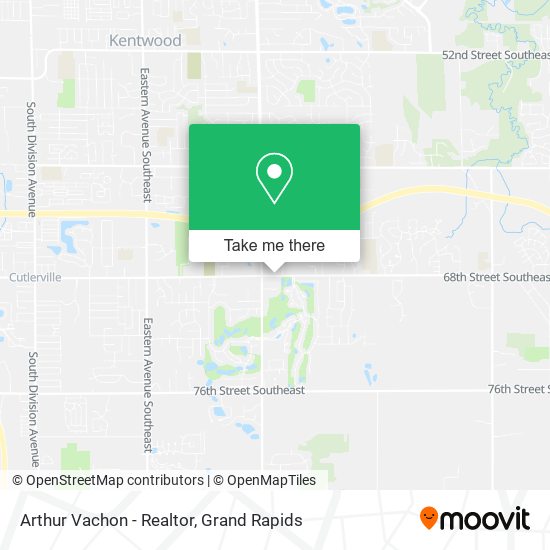 Arthur Vachon - Realtor map