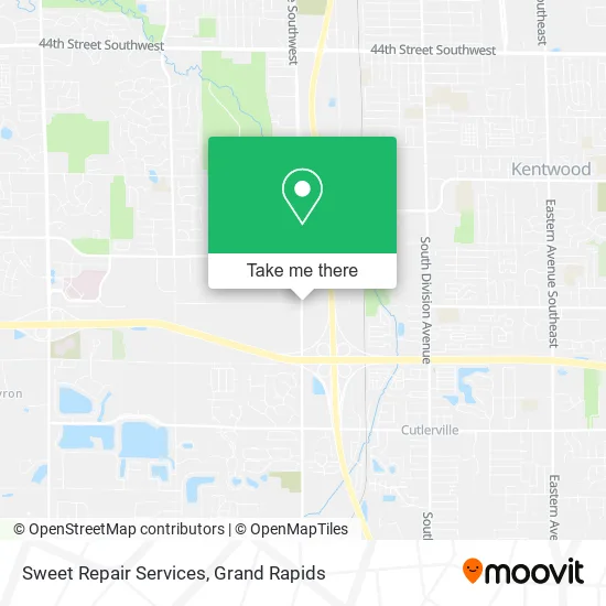 Sweet Repair Services map