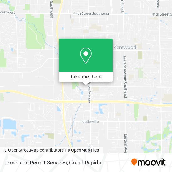 Precision Permit Services map