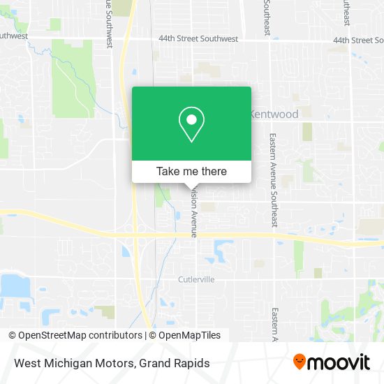 West Michigan Motors map