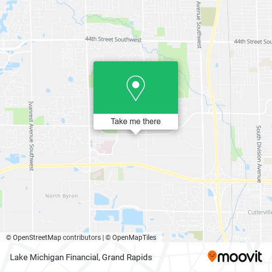 Mapa de Lake Michigan Financial