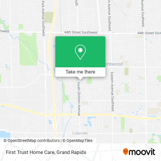 First Trust Home Care map