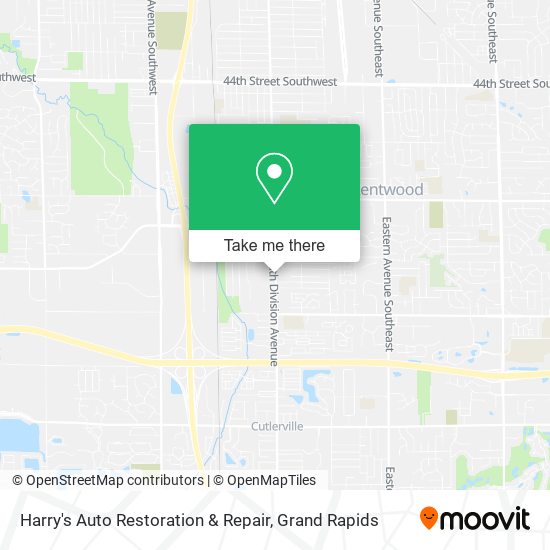 Mapa de Harry's Auto Restoration & Repair