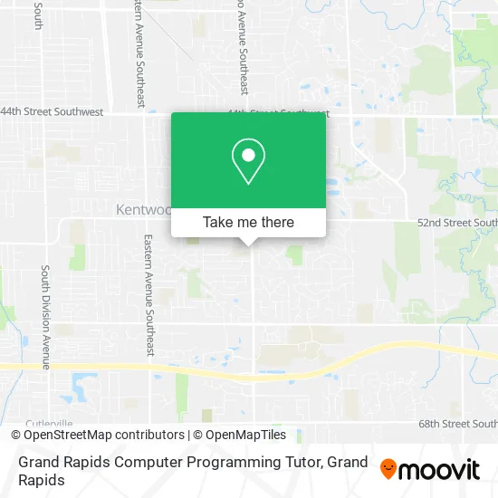 Mapa de Grand Rapids Computer Programming Tutor
