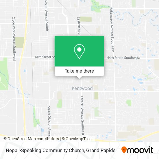 Nepali-Speaking Community Church map