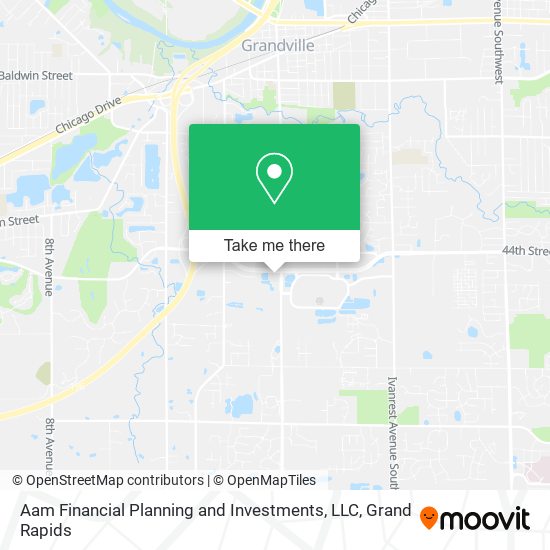 Mapa de Aam Financial Planning and Investments, LLC