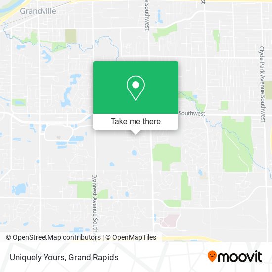 Uniquely Yours map