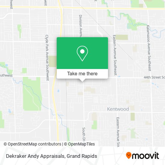 Mapa de Dekraker Andy Appraisals