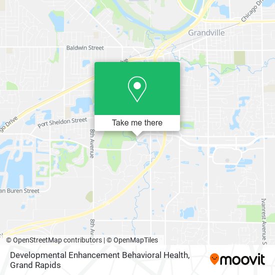 Developmental Enhancement Behavioral Health map