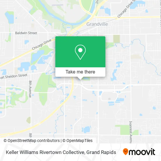 Keller Williams Rivertown Collective map