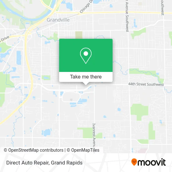 Direct Auto Repair map