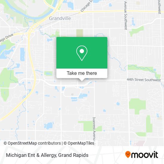 Mapa de Michigan Ent & Allergy