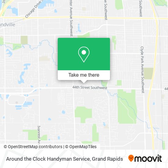 Mapa de Around the Clock Handyman Service