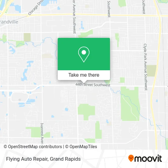 Flying Auto Repair map