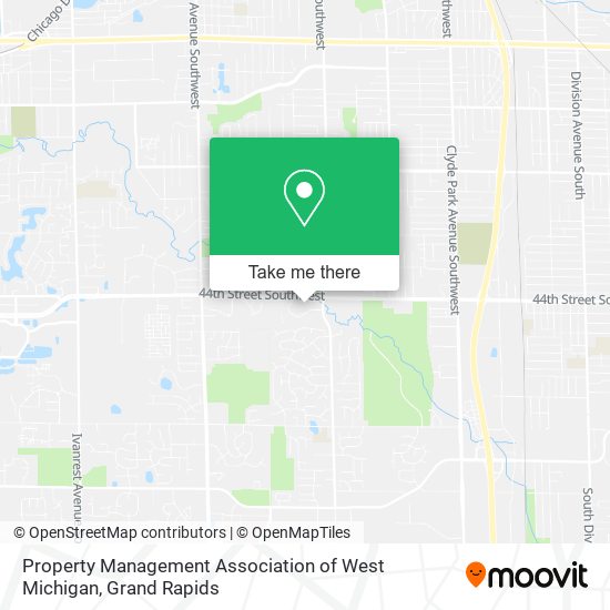 Mapa de Property Management Association of West Michigan