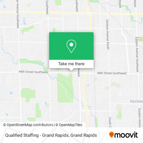 Qualified Staffing - Grand Rapids map