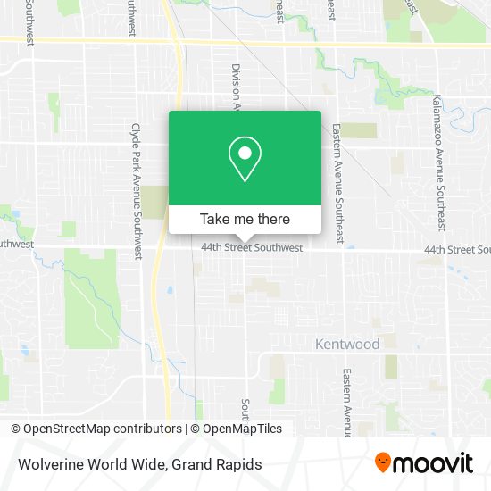 Wolverine World Wide map