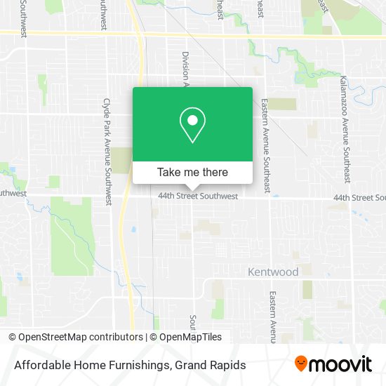 Affordable Home Furnishings map