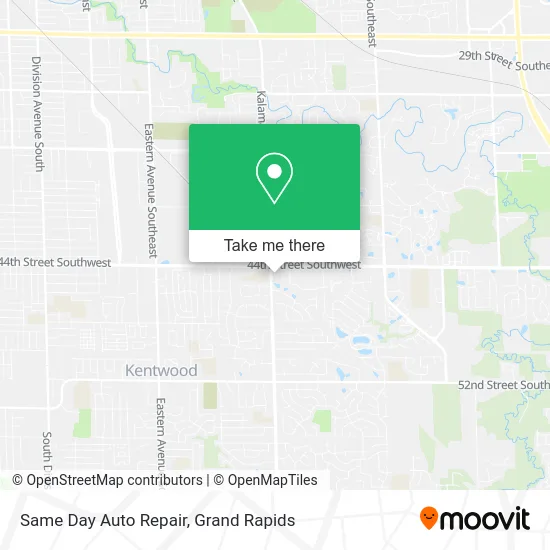 Same Day Auto Repair map