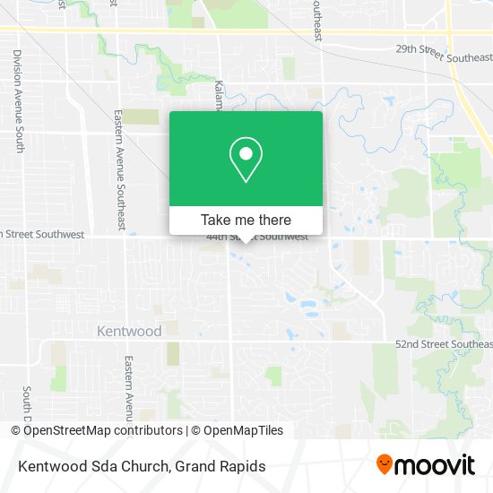 Mapa de Kentwood Sda Church